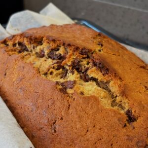 Chocolate and Banana Loaf