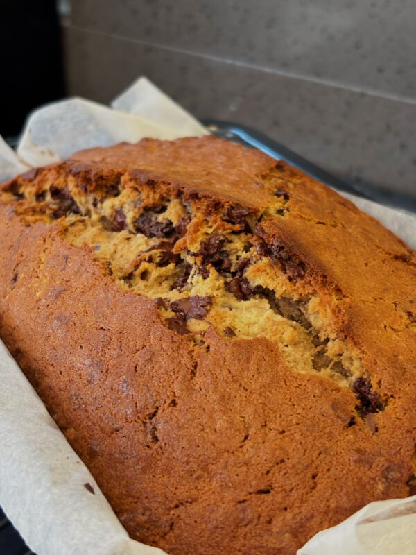 Chocolate and Banana Loaf