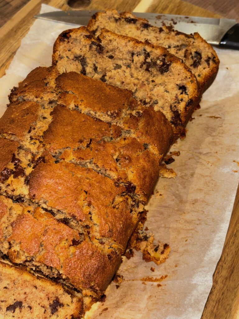 Chocolate and Banana Loaf