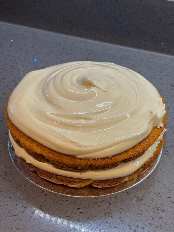 Carrot Cake with maple frosting