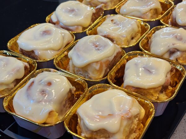 Mini Cinnamon Rolls with Cream Cheese Frosting