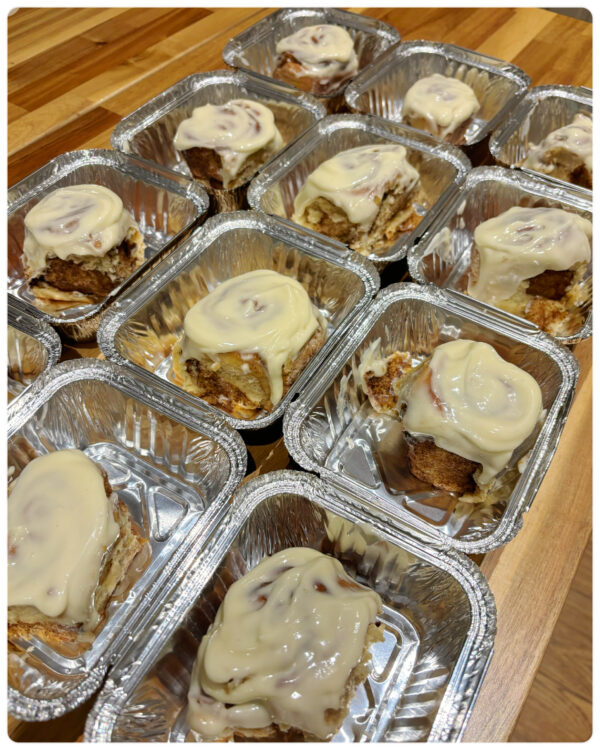 Freshly baked soft cinnamon rolls, golden and fluffy with a swirl of cinnamon — homemade with love by MumsFavouriteBakes