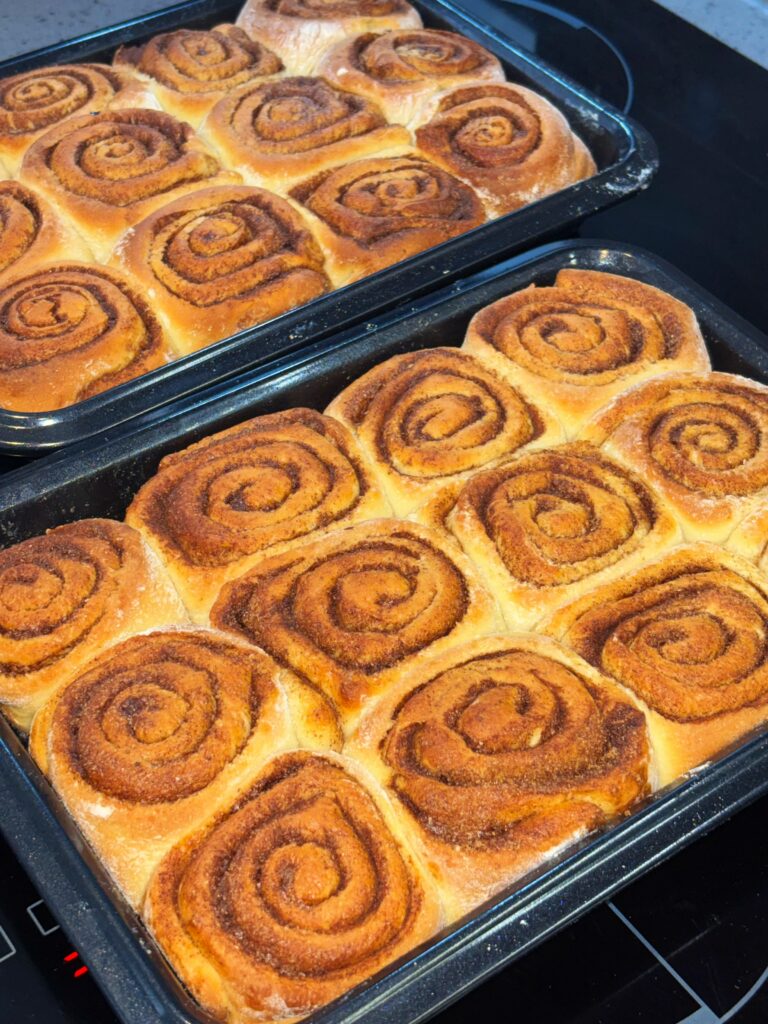 Mini Cinnamon Rolls with Cream Cheese Frosting